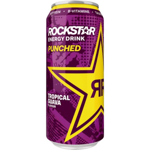 Rockstar Energy Drink Punched Guave