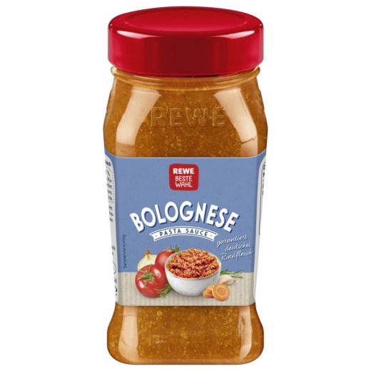 REWE Beste Wahl Bolognese Sauce