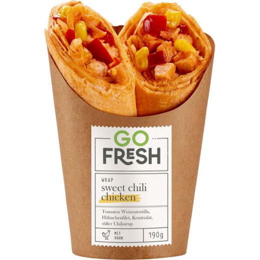 GO FRESH Wrap Chicken Sweet Chili