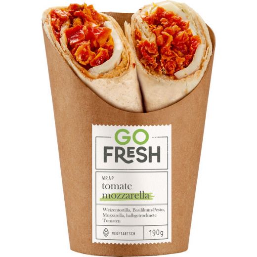 GO FRESH Wrap Tomate & Mozzarella