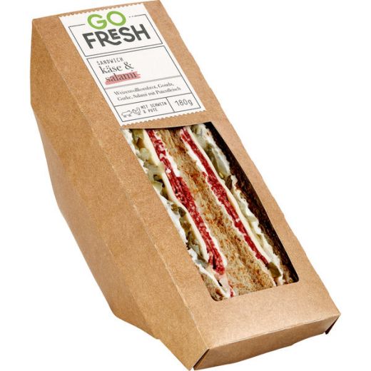 GO FRESH Sandwich Salami & Käse