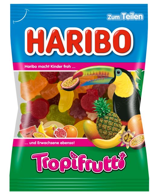Haribo Suessware Fruchtgummi Tropifrutti
